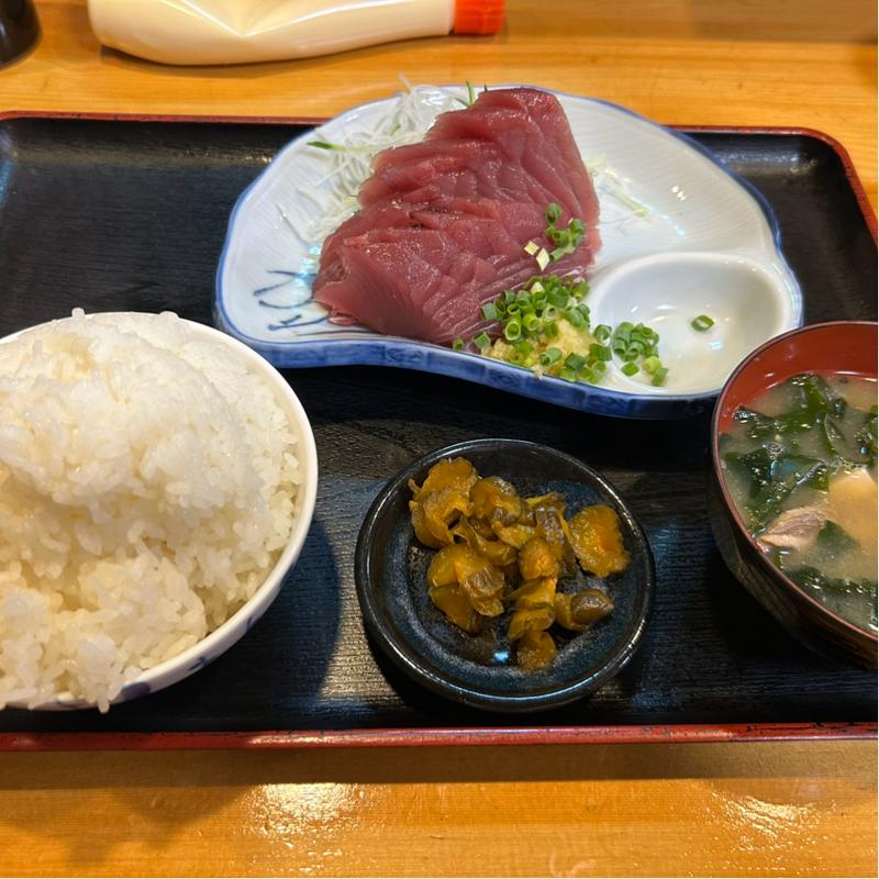 カツオ刺身定食(喜代志 )