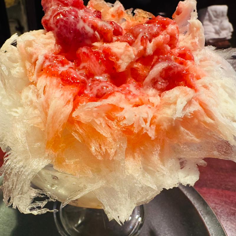 大野屋いちごミルク(四代目大野屋氷室)