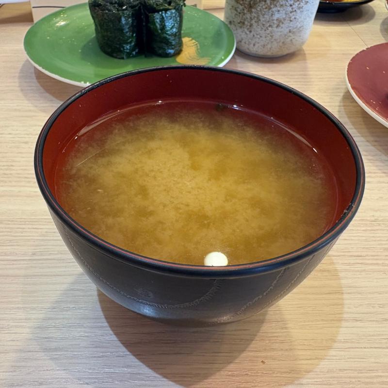 青海苔の味噌汁(回転寿司 沼津すし之助 青葉台店)