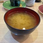 青海苔の味噌汁