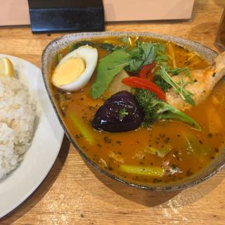 チキンと野菜のカレー(北海道料理 年輪)