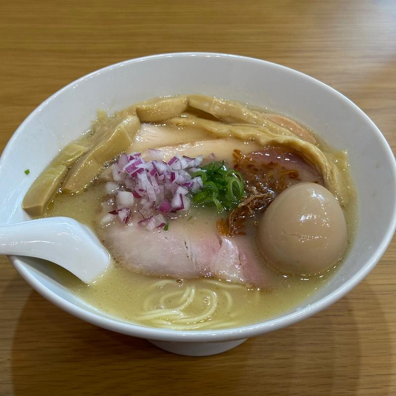 特製鶏白湯塩らぁ麺(麺や壱進)