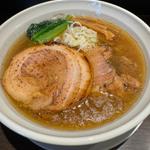 塩 秋刀魚出汁 手揉み麺