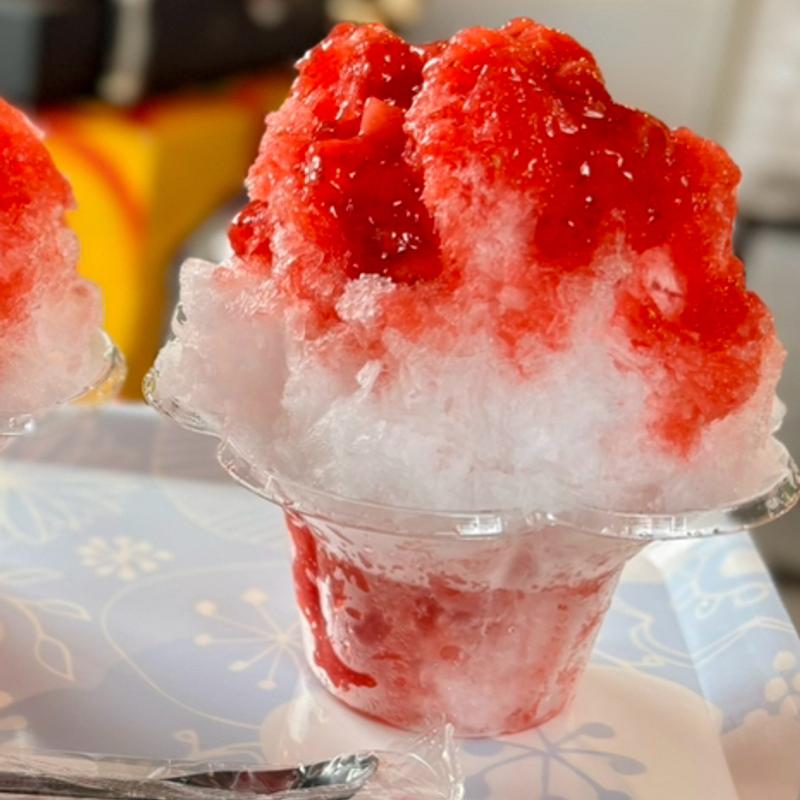 かき氷 いちご(D's coffee)