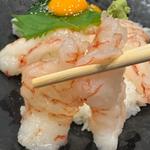 生えび丼(海の幸のおもてなし　なかむら )