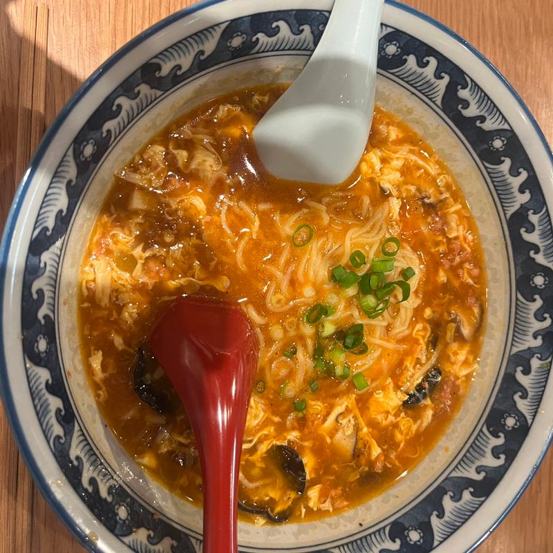 酢辣湯麺セット(點心飲茶酒館祥門 KITTE丸の内店)