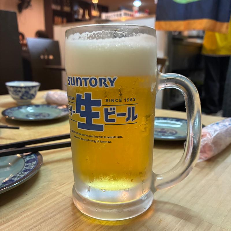 生ビール(大餃子酒場)