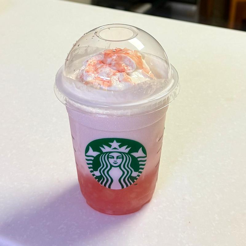 ヘブンリーピーチフラペチーノ(スターバックス コーヒー エキア プレミエ 和光店)