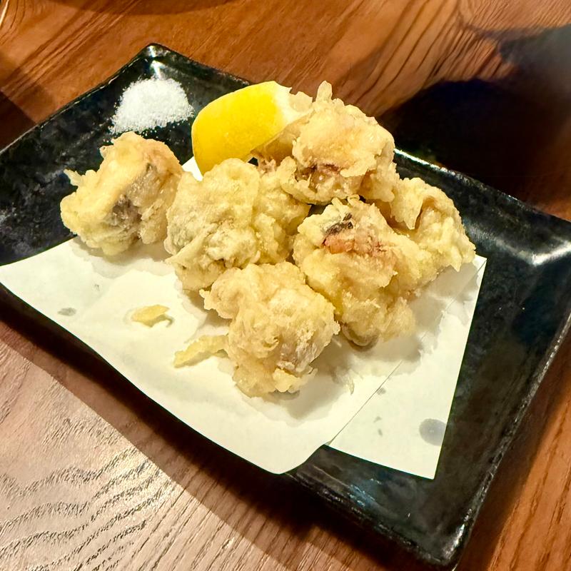 イカの天ぷら(居酒屋 写楽)