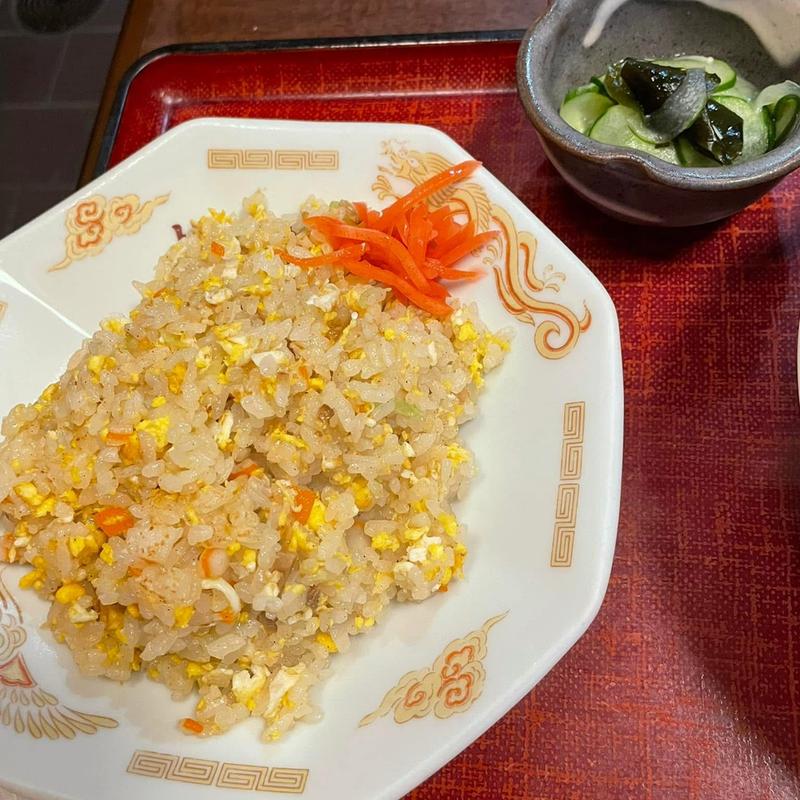 焼き飯 ミニらーめん付き(皆来食堂)