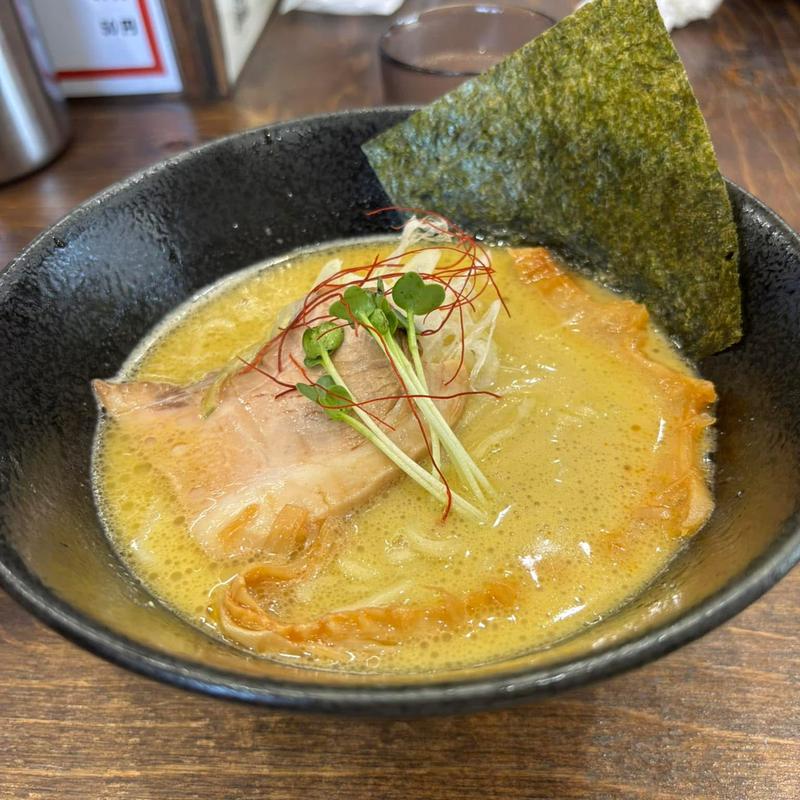 牡蠣ラーメン(貝ガラ屋 町田)