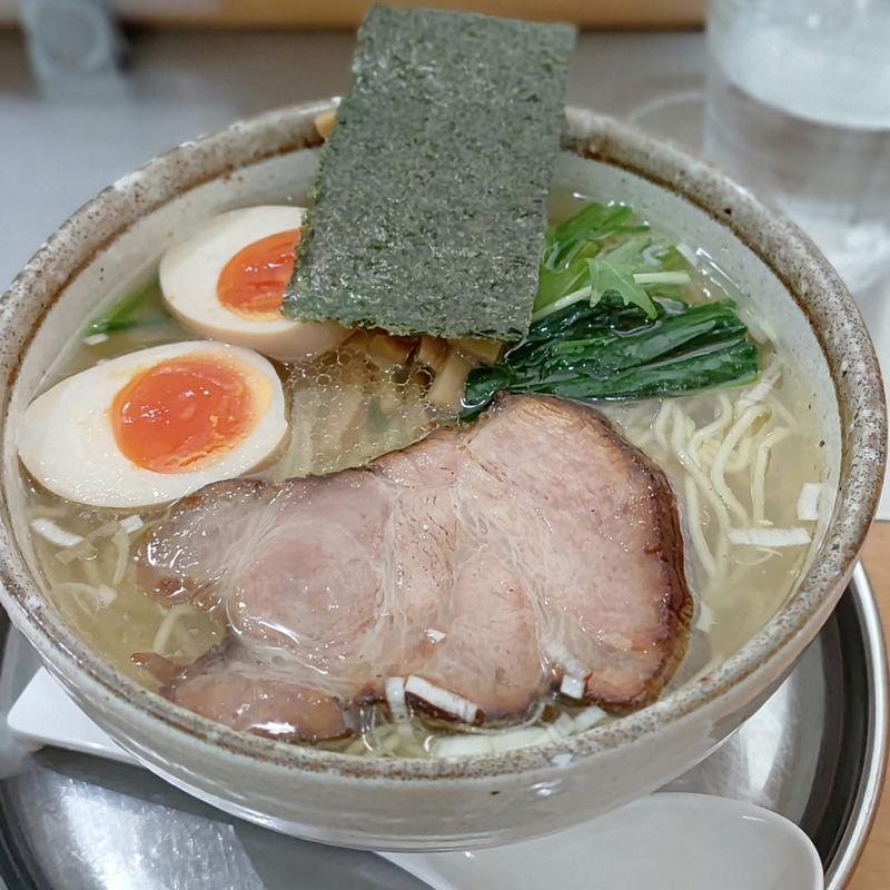 鶏味玉らーめん しお(麺屋才蔵 )