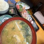 刺し身DX定食