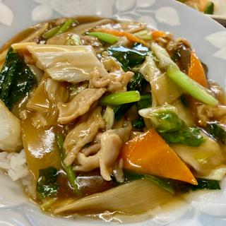五目かけご飯