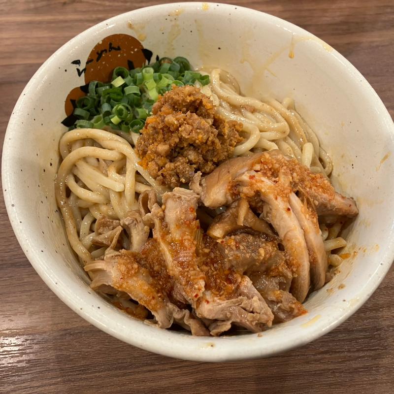 冷たい担々まぜそば (限定)(らーめんかいじ 愛宕橋店)