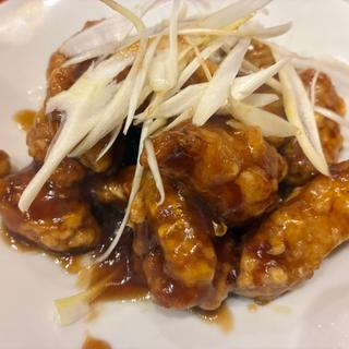 黒酢の酢豚