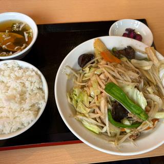 肉野菜炒め定食