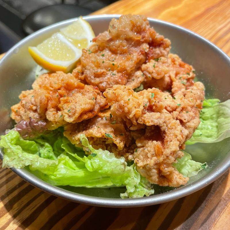 定番ジューシーもも肉(PERFECT BEER KITCHEN 広島横川（ビールと唐揚げの専門店）)