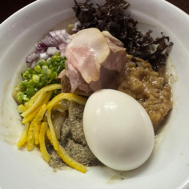 濃厚ニボ太郎 まぜそば(太麺)(2番ライト煮干男（ニボメン）)