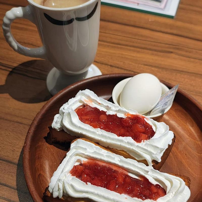 ホイップサンド コーヒー(びっくりドンキー 吉祥寺店)