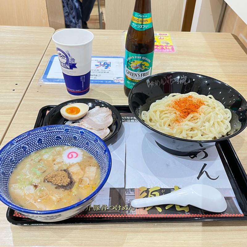 頑者X花月嵐つけ麺特製(らあめん花月嵐 イトーヨーカドー三郷店)