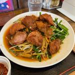 庄内豚レバニラ定食
