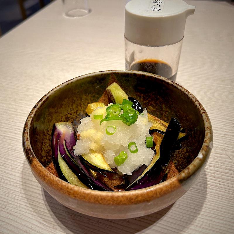 揚げなすおろしポン酢(らら亭 定禅寺通店)