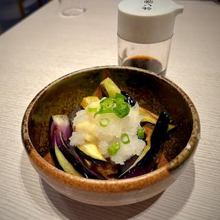 揚げなすおろしポン酢