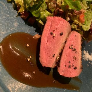 鴨胸肉のロースト