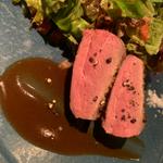 鴨胸肉のロースト