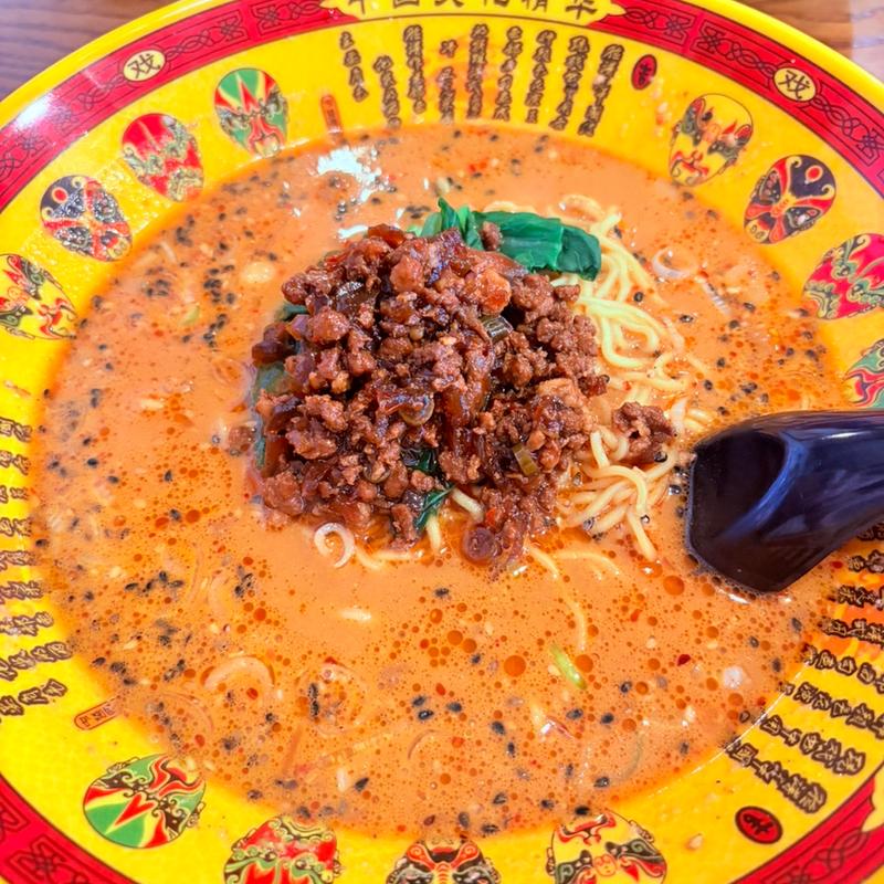 四川風辛味担々麺(中国料理 新農村)