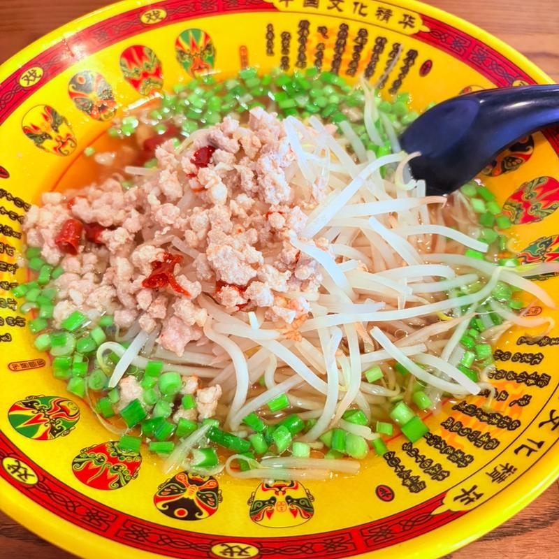 台湾ラーメン(中国料理 新農村)