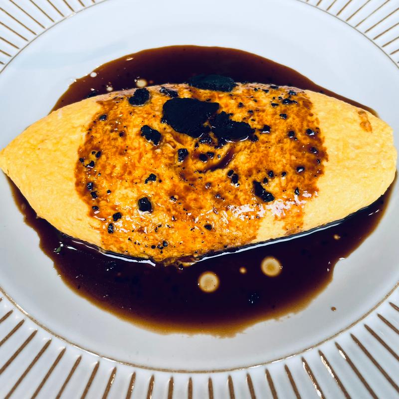 名物！トリュフオムレツ(ESPRESSO D WORKS 池袋)