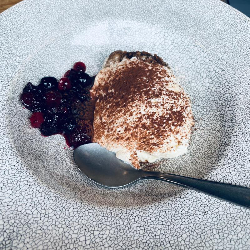 ミニデザートのティラミス(ESPRESSO D WORKS 池袋)