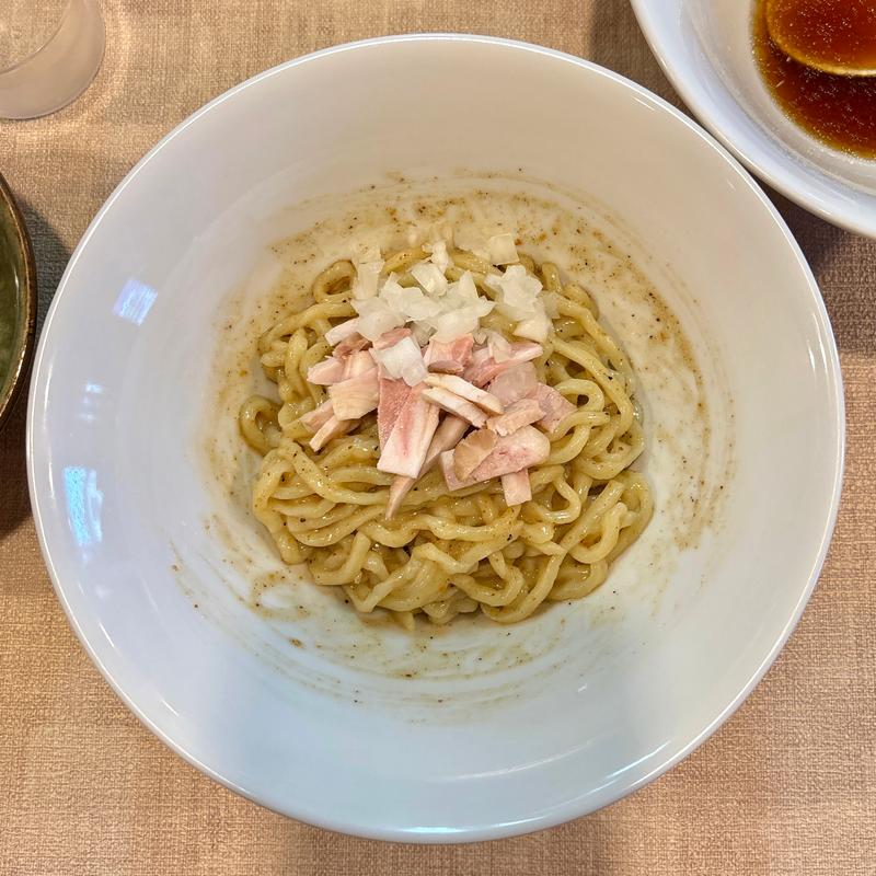 煮干和え麺(手打ち カドワキ)