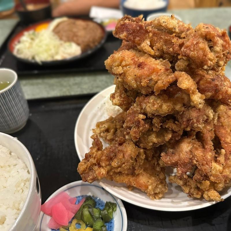 からあげ定食 10個(洋食亭 寅安)