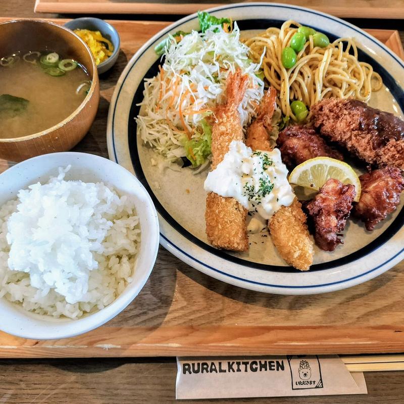 ミックスフライ定食(RURAL KITCHEN)