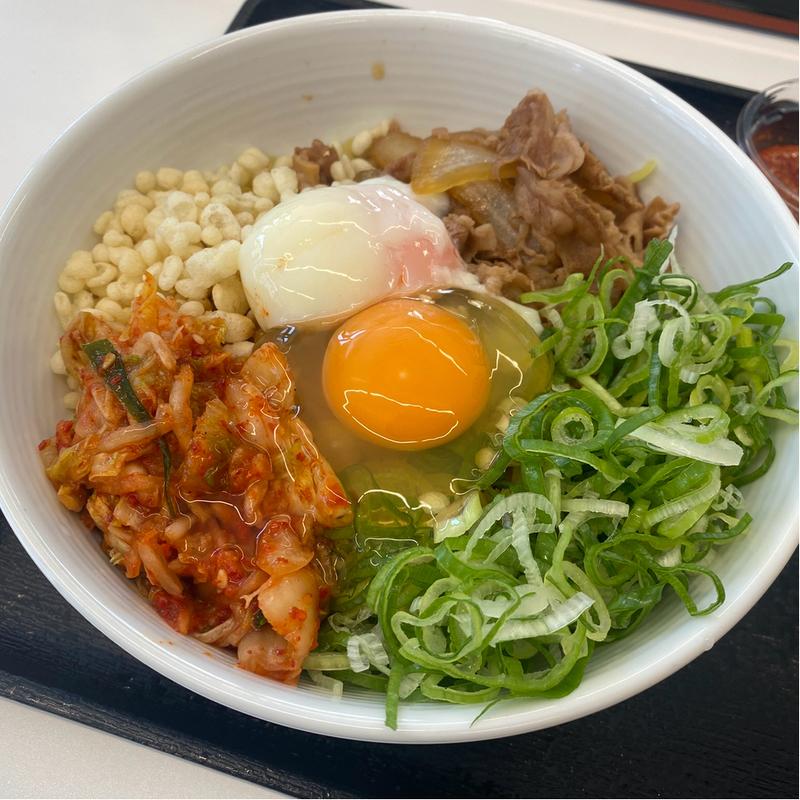 まぜそば(吉野家 西大須店)