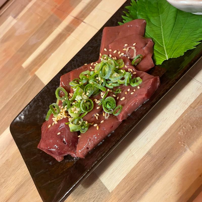 特上レバー(播州ラーメンかんばし尾上店)