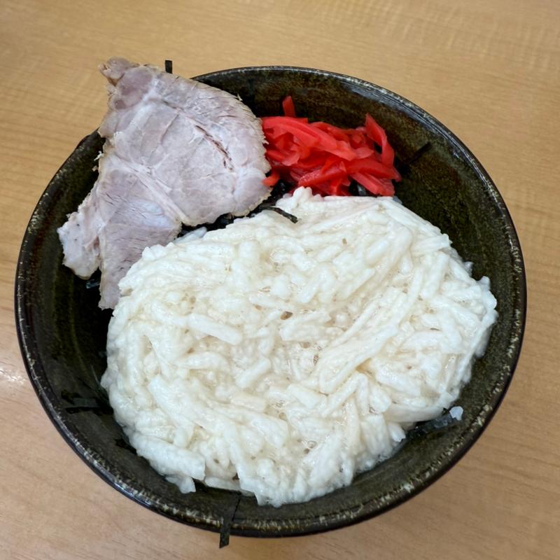 トロロ丼(ラーメンショップ椿 河内店)