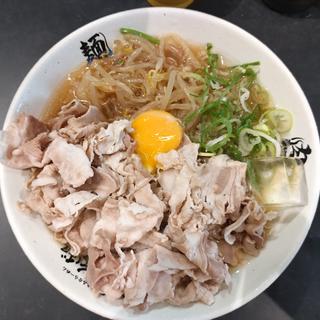 冷やし肉そば　肉増し