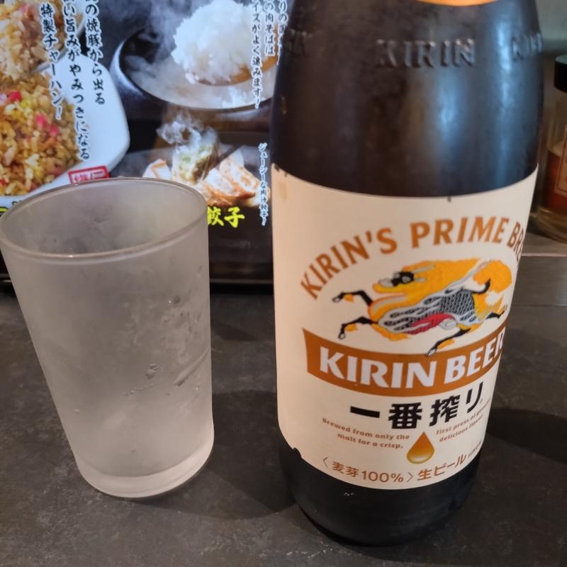 瓶ビール(伝説の肉そば屋 御茶ノ水店)