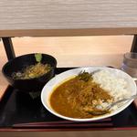 よもだカレー半たぬきセット(よもだそば 有楽町店)