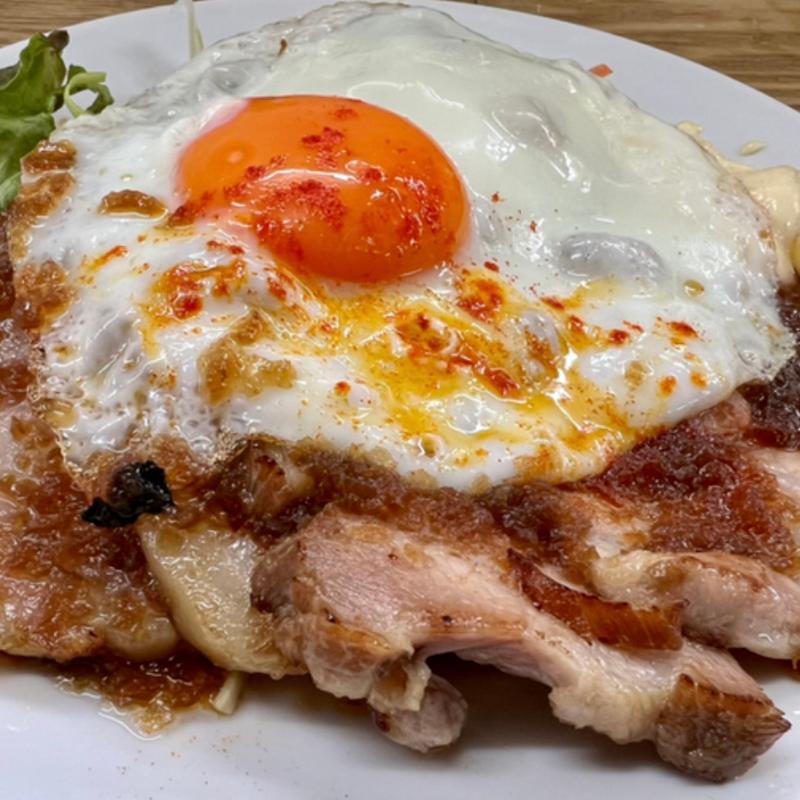 チャーシューエッグ(大衆食堂スタンド そのだ 親不孝通り店)
