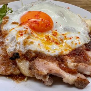 チャーシューエッグ(大衆食堂スタンド そのだ 親不孝通り店)