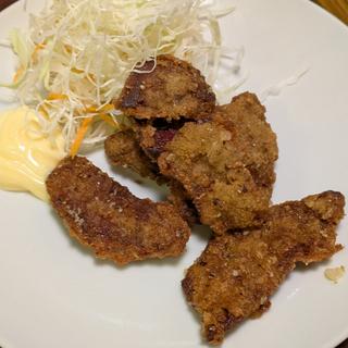 レバーの塩胡椒揚げ