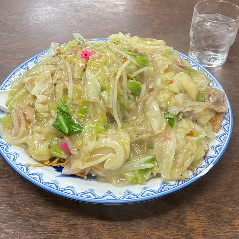 皿うどん(長崎ちゃんぽん 皿うどん 専門店 宝来軒)