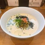 冷やし高菜明太子クリームそば おい飯 ごまかけご飯