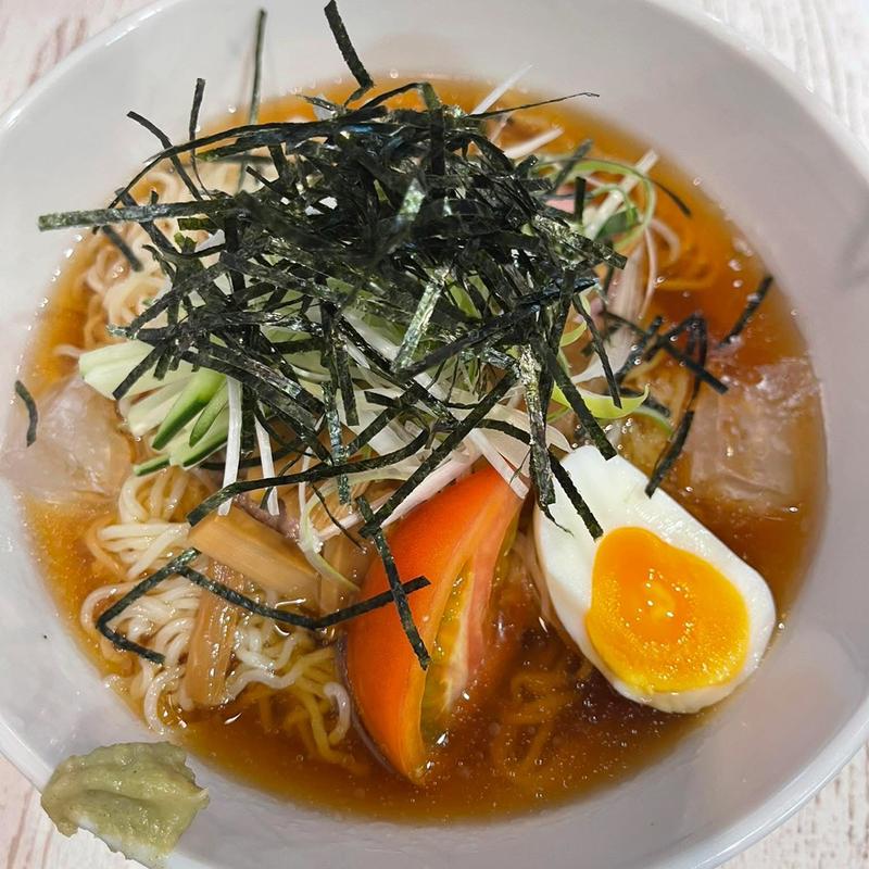 冷たいラーメン(麺食処 じゅんちゃん家(げ))