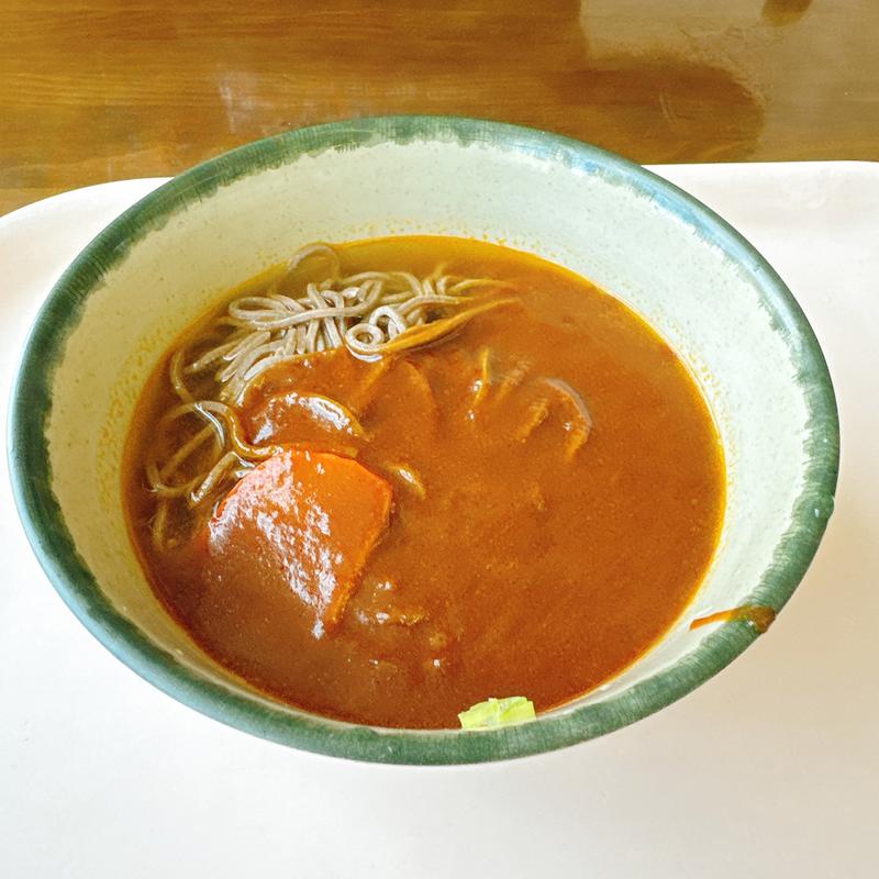 カレーそば(乗鞍バスターミナル軽食コーナー)